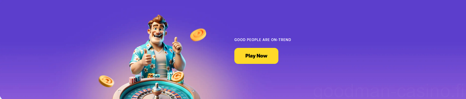 Goodman Casino Tervetuliaistarjous